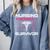 Nursing School Graduation Shirt Comfort Colors Sweatshirt Blue Jean
