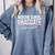 Nursing School Survivor Graduation T-Shirt Comfort Colors Sweatshirt Blue Jean