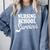 Nursing School Survivor Nurse Graduation Medical T-Shirt Comfort Colors Sweatshirt Blue Jean