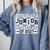 Officially a Junior Future Class Of 2027 Senior Graduation Comfort Colors Sweatshirt Blue Jean