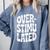 OVERSTIMULATED Introvert Social Mode Sensory Overload Comfort Colors Sweatshirt Blue Jean OVERSTIMULATED Introvert Social Mode Sensory Overload Comfort Colors Sweatshirt Blue Jean
