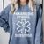 Paramedic School Survivor EMT-P Graduation Idea Comfort Colors Sweatshirt Blue Jean
