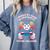 I Paused My Game To Graduate 2024 Gamer Graduation Comfort Colors Sweatshirt Blue Jean