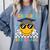 Peace Out 5th Grade Graduation Last Day Of School Comfort Colors Sweatshirt Blue Jean