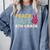 Peace Out 8th Grade Graduation Last Day Of School Comfort Colors Sweatshirt Blue Jean