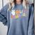 Peace Out Elementary Graduation Graduate Class Of 2025 Comfort Colors Sweatshirt Blue Jean