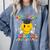 Peace Out Preschool Graduation Last Day Teachers Boys Girls Comfort Colors Sweatshirt Blue Jean