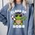Peace Sign Hand Turtle Class Of 2026 Graduation Comfort Colors Sweatshirt Blue Jean