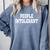 People Intolerant Introvert Introverted Boss Sarcasm Comfort Colors Sweatshirt Blue Jean