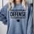PhD Graduation Dissertation Defense Survivor PhD Comfort Colors Sweatshirt Blue Jean