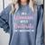 PhD Graduation Woman With A Doctorate Degree Comfort Colors Sweatshirt Blue Jean
