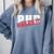 PHD Nailed It Graduation Doctorate Graduate Comfort Colors Sweatshirt Blue Jean
