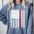 PhD Survivor Graduation American Flag Shirt Degree Tee Women Kids Men Comfort Colors Sweatshirt Blue Jean