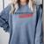 PhD Thesis Defense Graphic Doctoral Graduation Comfort Colors Sweatshirt Blue Jean
