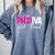 PhDiva Graduation Doctorate Student Graduate Comfort Colors Sweatshirt Blue Jean