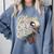 Please Chew Quieter Introverts Casual Everyday Comfort Colors Sweatshirt Blue Jean Please Chew Quieter Introverts Casual Everyday Comfort Colors Sweatshirt Blue Jean
