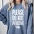 Please Do Not Perceive Me Introvert Social Anxiety Comfort Colors Sweatshirt Blue Jean Please Do Not Perceive Me Introvert Social Anxiety Comfort Colors Sweatshirt Blue Jean