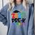 Pre-K Graduate 2025 Preschool Graduation Class Of 2025 Kids Comfort Colors Sweatshirt Blue Jean