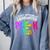 Pre-K Graduation Class Of 2026 Pre-K Graduated 2026 Comfort Colors Sweatshirt Blue Jean