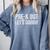 Pre-K Out Preschool Graduation 2025 Teacher Last Day Comfort Colors Sweatshirt Blue Jean