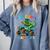 Preschool Graduation Monster Truck Dinosaur Boys Dino Tee Comfort Colors Sweatshirt Blue Jean