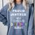 Preschool Graduation Proud Mother Of Class 2018 Comfort Colors Sweatshirt Blue Jean