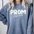 Prom Squad Tshirt 2023 Prom Graduation Class Of 2032 Comfort Colors Sweatshirt Blue Jean