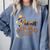 Prom Squad 2026 Cute Senior Class Of 2026 Graduation Party Comfort Colors Sweatshirt Blue Jean