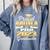 Proud Abuela Class Of 2023 PHD Graduate Doctorate Graduation Comfort Colors Sweatshirt Blue Jean