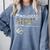 Proud Army Father-In-Law US Army Graduation Father-In-Law Comfort Colors Sweatshirt Blue Jean
