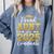 Proud Aunt Of a 2025 Graduate Class Of 2025 Graduation Women Comfort Colors Sweatshirt Blue Jean