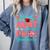 Proud Aunt Of An Amazing PhD Graduate Family Graduation Comfort Colors Sweatshirt Blue Jean