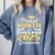 Proud Auntie Of 2025 College Graduate Family 25 Graduation Comfort Colors Sweatshirt Blue Jean
