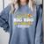 Proud Big Bro Of a College Graduate Graduation Grad Comfort Colors Sweatshirt Blue Jean