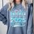 Proud Brother Of a 2025 Senior Graduate Graduation Comfort Colors Sweatshirt Blue Jean