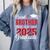 Proud Brother Of A Class Of 2025 Graduate Senior Graduation Comfort Colors Sweatshirt Blue Jean