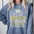 Proud Brother In Law Of 5th Grade Graduate 2024 Graduation Comfort Colors Sweatshirt Blue Jean