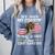 Proud Coast Guard Dad Coast Guard Graduation Dad Comfort Colors Sweatshirt Blue Jean