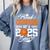 Proud Cousin Of A 2025 Senior Basketball Graduation Comfort Colors Sweatshirt Blue Jean