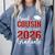 Proud Cousin Of a Class Of 2026 Graduate Senior Graduation Comfort Colors Sweatshirt Blue Jean