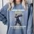 Proud Dad Of 2018 Graduate Dabbing Graduation Senior Shirt Comfort Colors Sweatshirt Blue Jean
