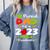 Proud Dad Of 2023 Pre K Graduate Graduation Comfort Colors Sweatshirt Blue Jean