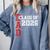 Proud Dad Of A 2026 Graduate Grad Senior Father Graduation Comfort Colors Sweatshirt Blue Jean