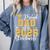 Proud Dad Of A 2026 Graduate Senior Graduation Class Of 2026 Comfort Colors Sweatshirt Blue Jean