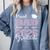Proud Dad Of a Class Of 2026 Graduate For Graduation Comfort Colors Sweatshirt Blue Jean