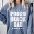 Proud Dad Father's Day Graduation Holiday Comfort Colors Sweatshirt Blue Jean