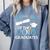 Proud Dad Of Two 2018 Graduates Twin Dads Graduation Comfort Colors Sweatshirt Blue Jean