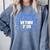 Proud Dad Of Two 2019 Graduates Twin Papa Graduation Comfort Colors Sweatshirt Blue Jean