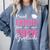 Proud Family Of a Class Of 2026 Graduate For Graduation Comfort Colors Sweatshirt Blue Jean