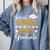 Proud Fiance Of A 2025 Graduate Fiance Graduation 2025 Senio Comfort Colors Sweatshirt Blue Jean